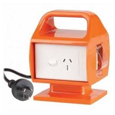 15A to 10A Adapter & Portable RCD for Caravans and Motorhomes