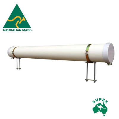 White Pole Carrier (220cm x 15cm)