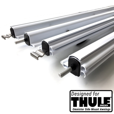 Campsmart - Anti Flap Kit - Thule Omnistor - Adapter Pack - Grey