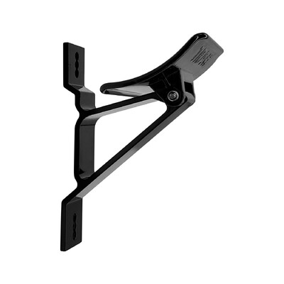 Black RV Awning Support Cradle