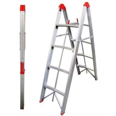 TRA - Aluminium Collapsible - 4 Step - Ladder With Carry Bag