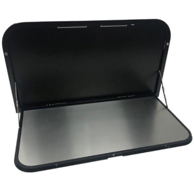 650mm Black External Caravan RV Picnic Table with LEDs & USB port