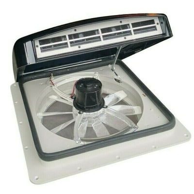 Electric 12V Roof Vent Hatch Fan with Remote & Rain Sensor