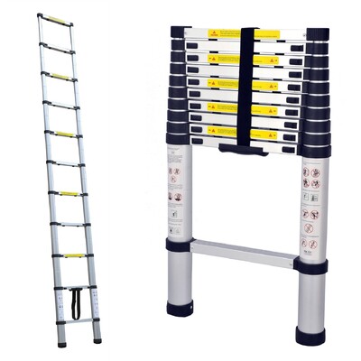 3.2m Portable Telescopic Ladder with Carry Bag