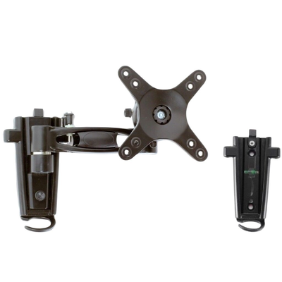 Single arm LCD caravan RV TV bracket with 2 mounting brackets