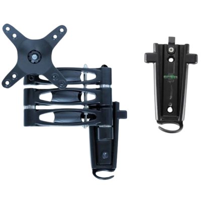 Triple arm LCD Caravan RV TV Bracket with 2 Mounting Brackets